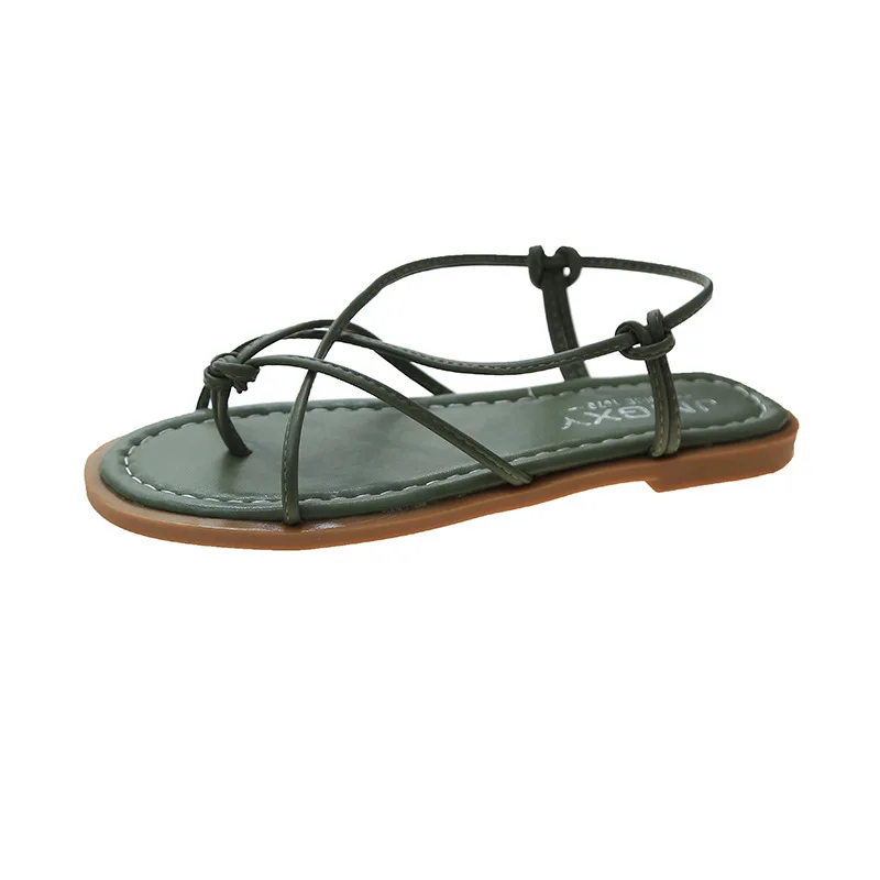 

Net Red Harajuku Style Roman Fashion Sandals Fairy Style Shoes Flat 2021 New Summer Student Sandals