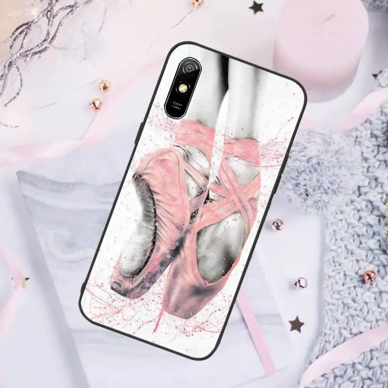 Чехол для телефона с балериной танцевальной девушкой Xiaomi Mi Redmi Note 8T 9T 9S 9A 10 7 8 9 Lite pro
