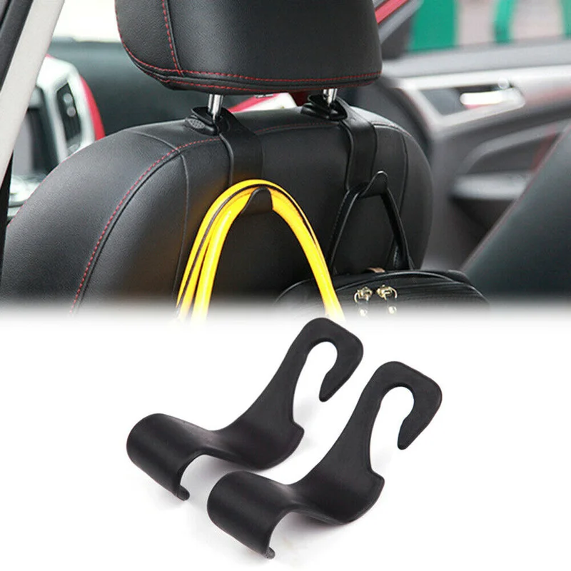 

1Pcs Car Seat Headrest Hook Universal for Auto Accessory Back Seat Organizer Hanger Storage Holder for Purse Bags Clothes Coats