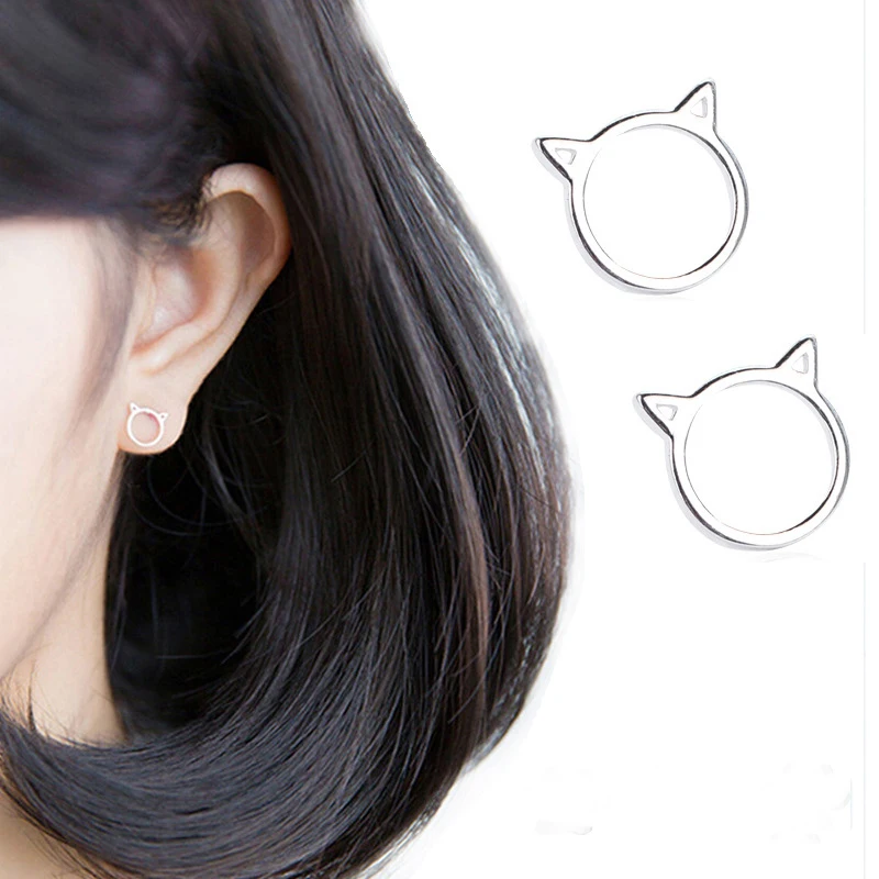 Женские серьги гвоздики с имитацией жемчуга и листьями|Серьги-гвоздики| |