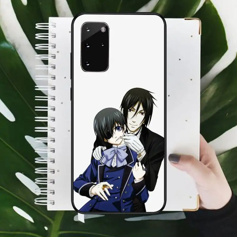 

Japan amine Hot Black Butler Phone Case For Samsung galaxy A S note 10 7 8 9 20 30 31 40 50 51 70 71 21 s ultra plus Luxury