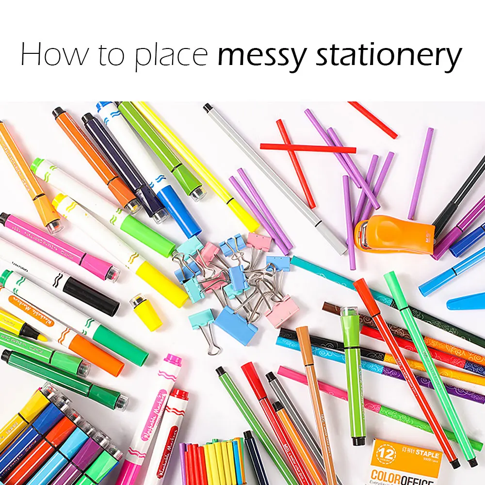 Многофункциональный настольный органайзер с подставкой 13 ячеек лоток для файлов