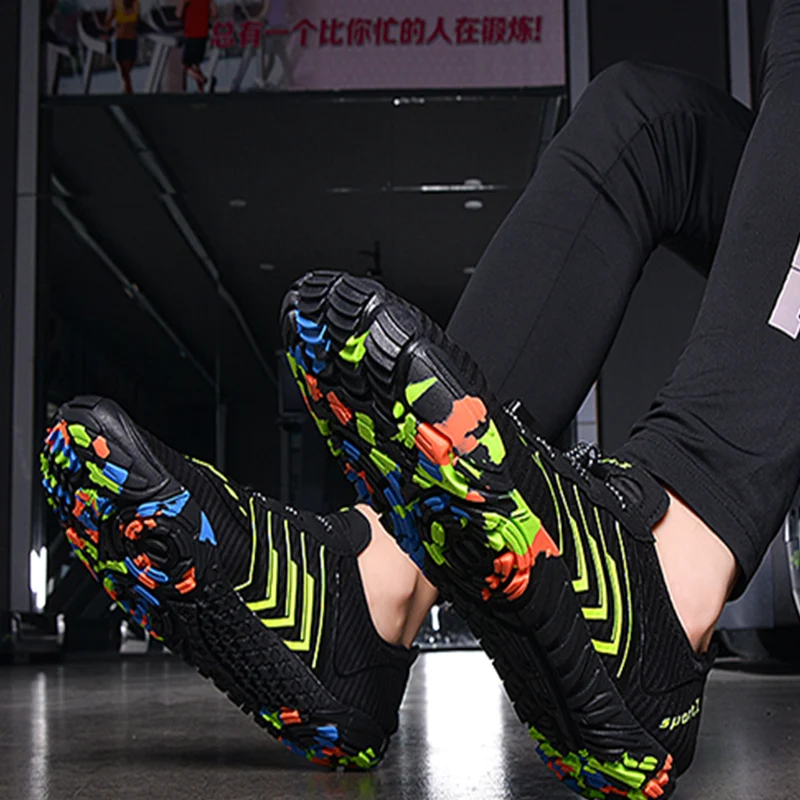 Breathable Couples Hiking Shoes Men Outdoor Non-slip Men Sneakers Climbing Shoes Women's  Sport Shoes Quick-dry Water Shoes