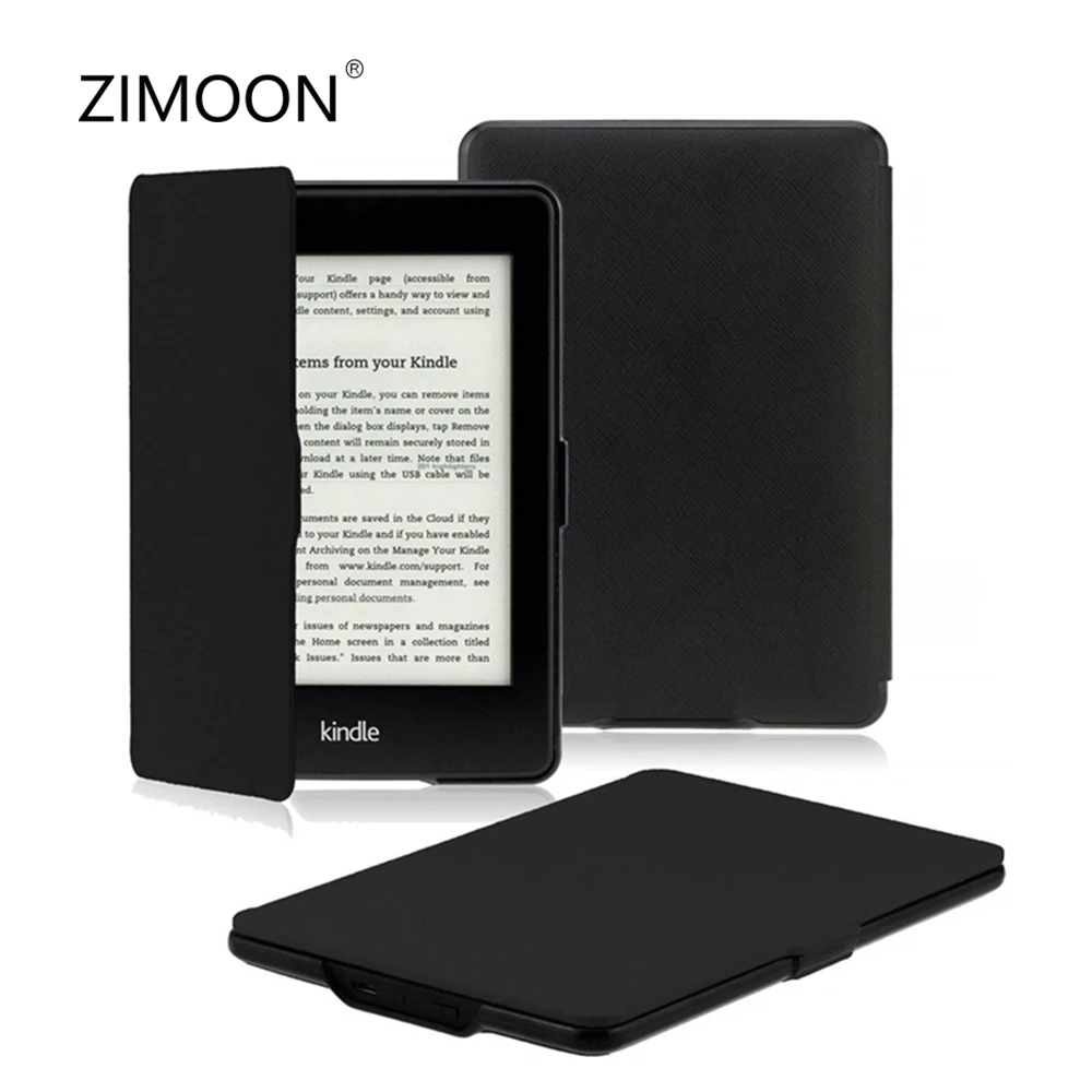 Чехол для Amazon Kindle Paperwhite 2 3 тонкий легкий PU кожаный смарт чехол DP75SDI поколения до