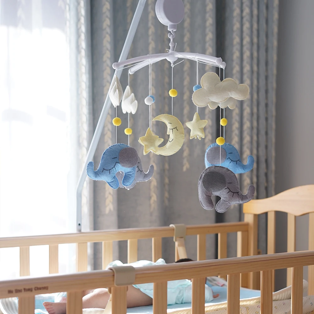 

Cartoon Baby Rattles Bracket Set Toy Mobile For Crib Handmade DIY Bed Bell Material For Package Toys 0-12 Kids Toys Baby Months