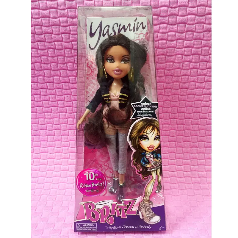 A Оригинальная коробка Moxie девочки друзья Bratz Kidz кукла платье Кукла лучший подарок для девочки длинные волосы DIY Мечта игрушки коробка антиквариат - Цвет: A
