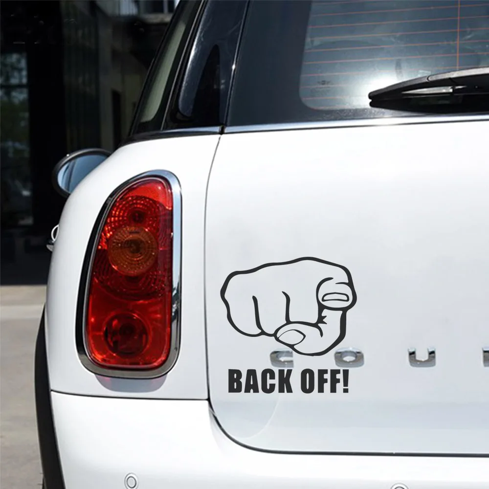 

Creative BACK OFF! Auto Sticker For Auto Car Motorcycle Body Styling Accessories