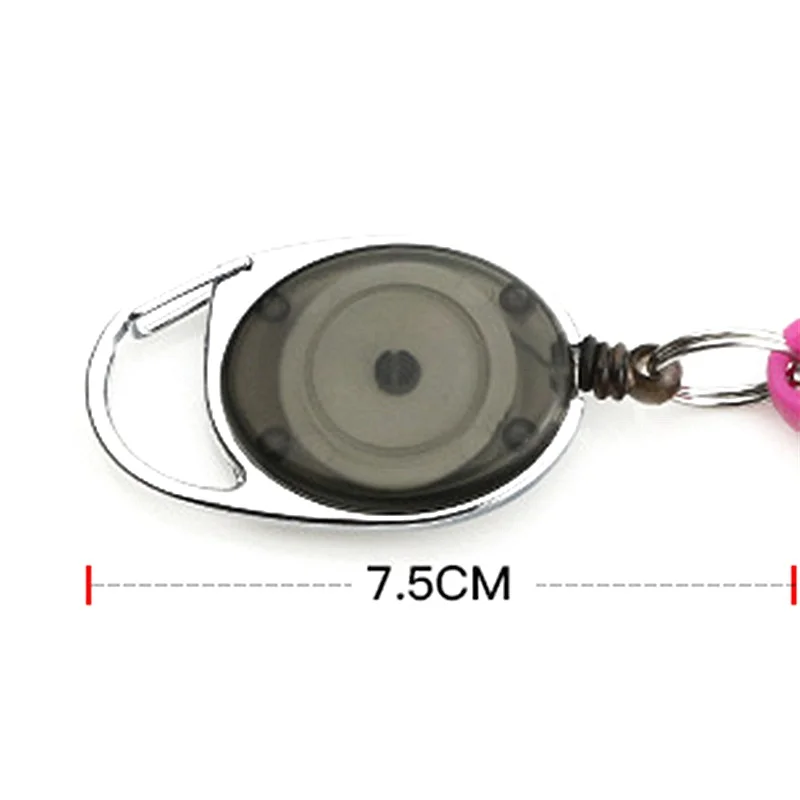 

Mini Multifunctional Keychain Retractable Anti-Lost Keychain Recoil Ring Pull Clips Keyring Outdoor Fishing Climbing Keys Chain