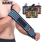 Браслет AOLIKES эластичный Воздухопроницаемый регулируемый, повязка на запястье, перчатки для пауэрлифтинга для поднятия тяжестей, фитнеса, 1 шт.
