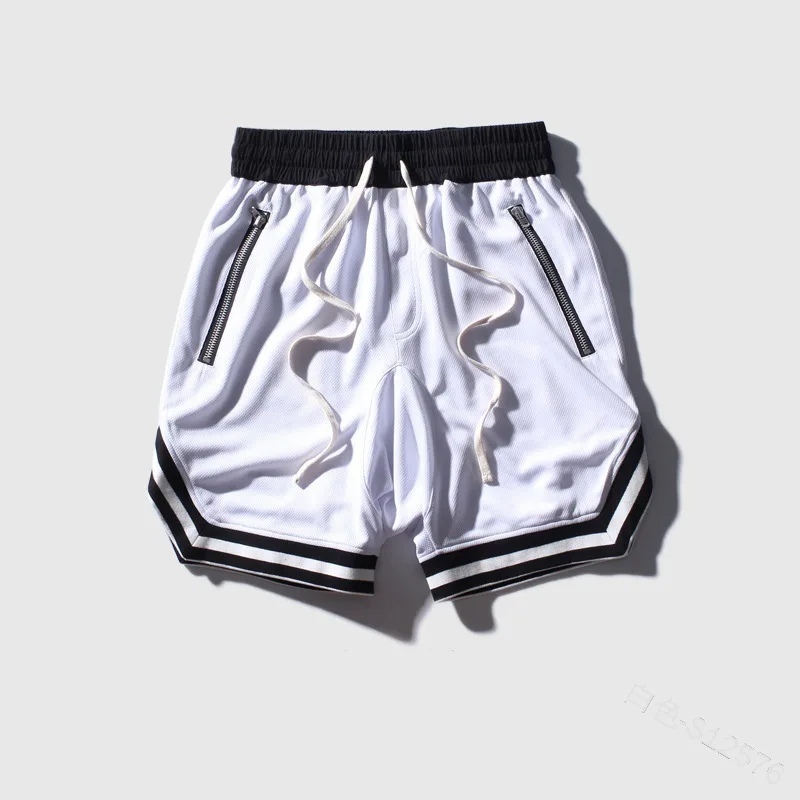 

New men's shorts in spring and summer 2019 in Korean version leisure simple temperament hip hop fitness basketball sports lace u