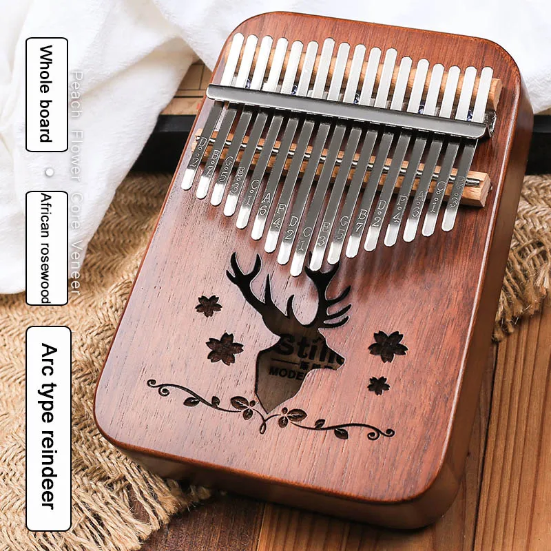 2019 Новинка 17 клавиш калимба большой палец пианино Африканский палисандр Высокое