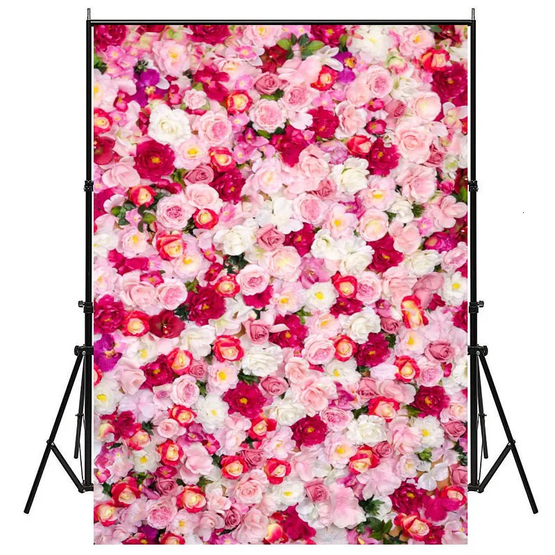 225*150cm Flower Wall Theme Photography Background Children Taking Photo Backdrop Cloth Wedding Decoration Canvas Painting | Дом и сад