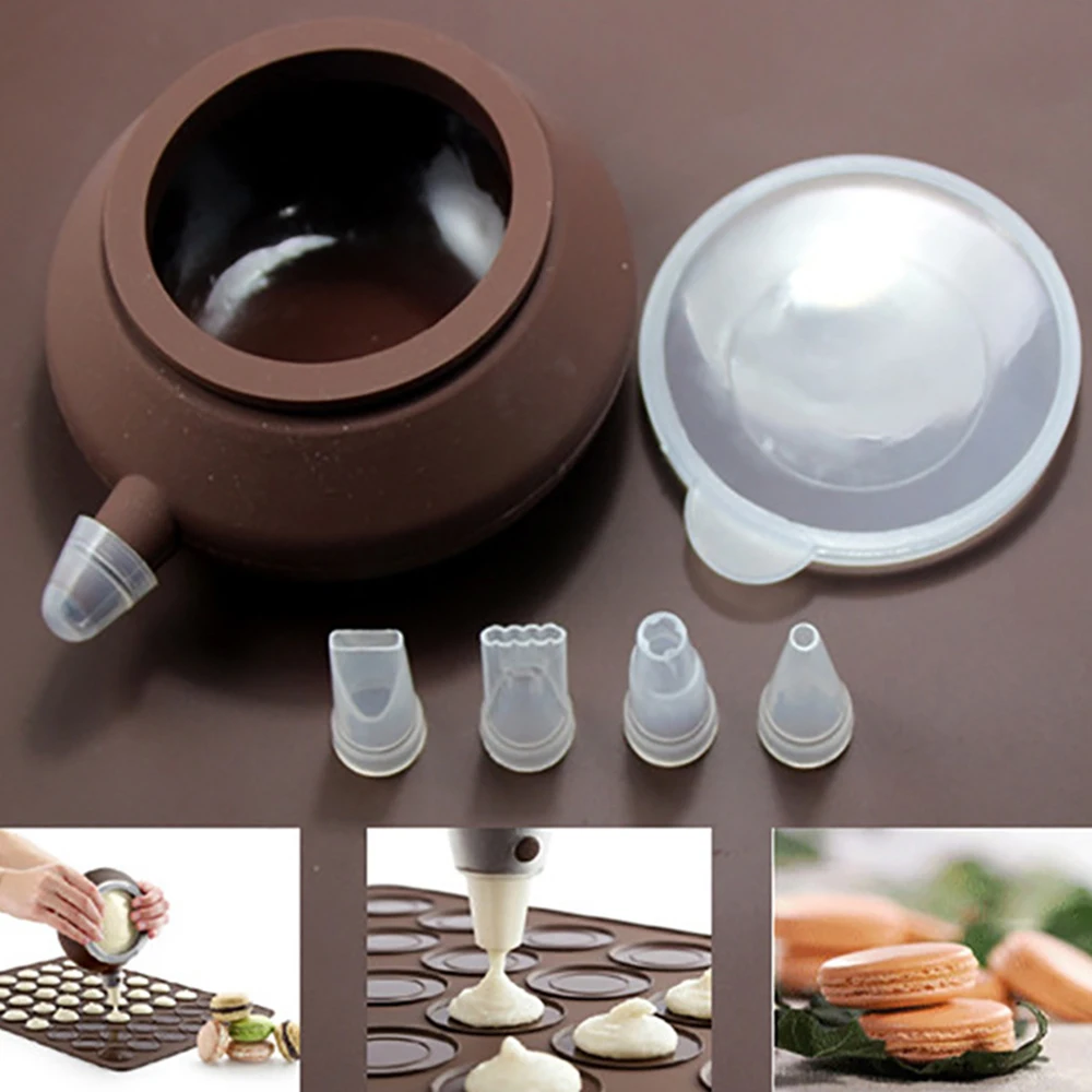 Форма для выпечки Macaroon силиконовые кондитерские насадки Набор насадок
