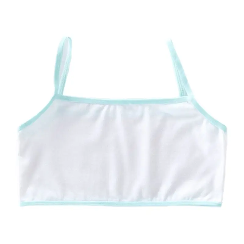 

Puberty Girls Sport Training Bra Breathable Underwear Wire Free Cami Crop Top