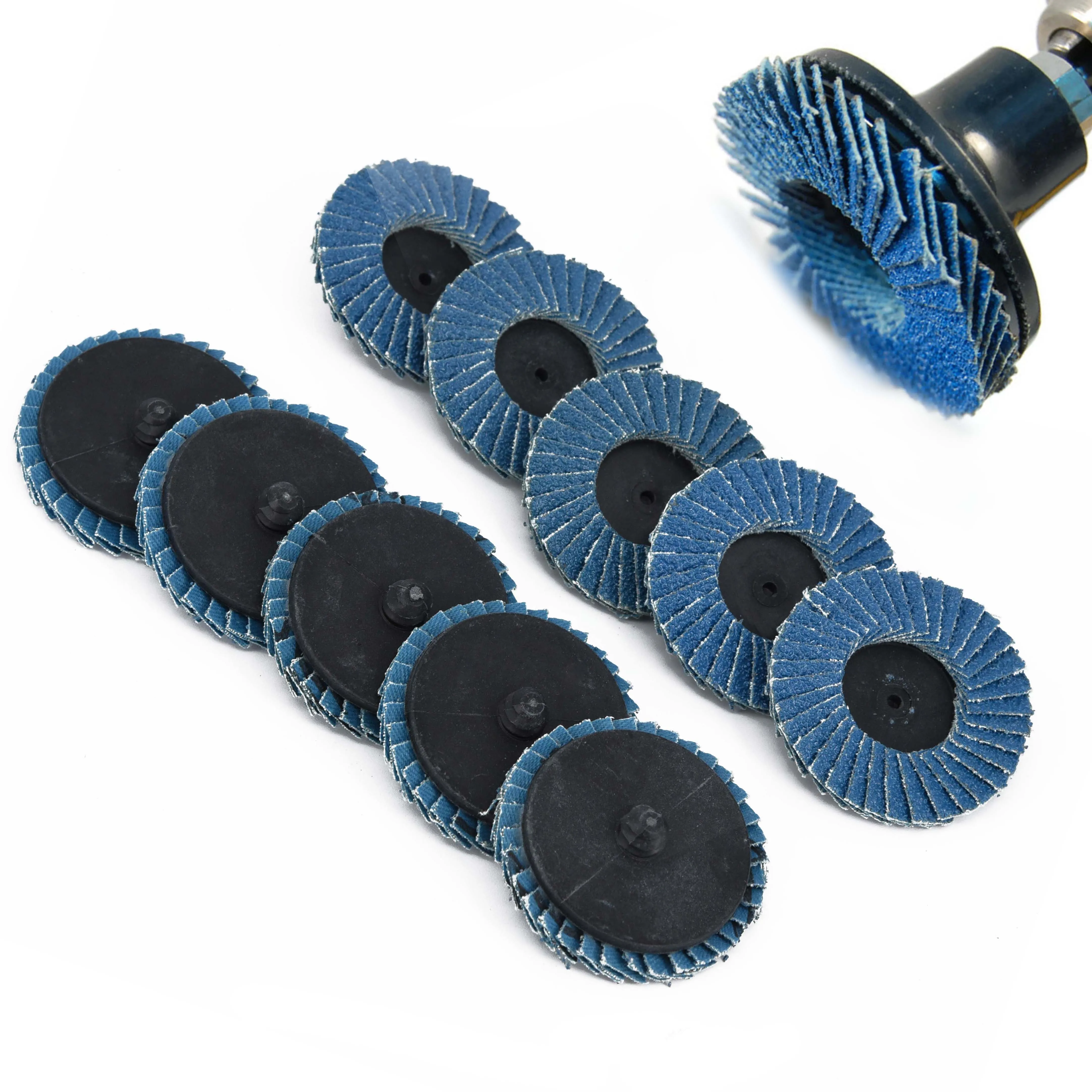 

Flap discs Sanding discs 10pca Set Pack Removal Wheels Roll Replacement