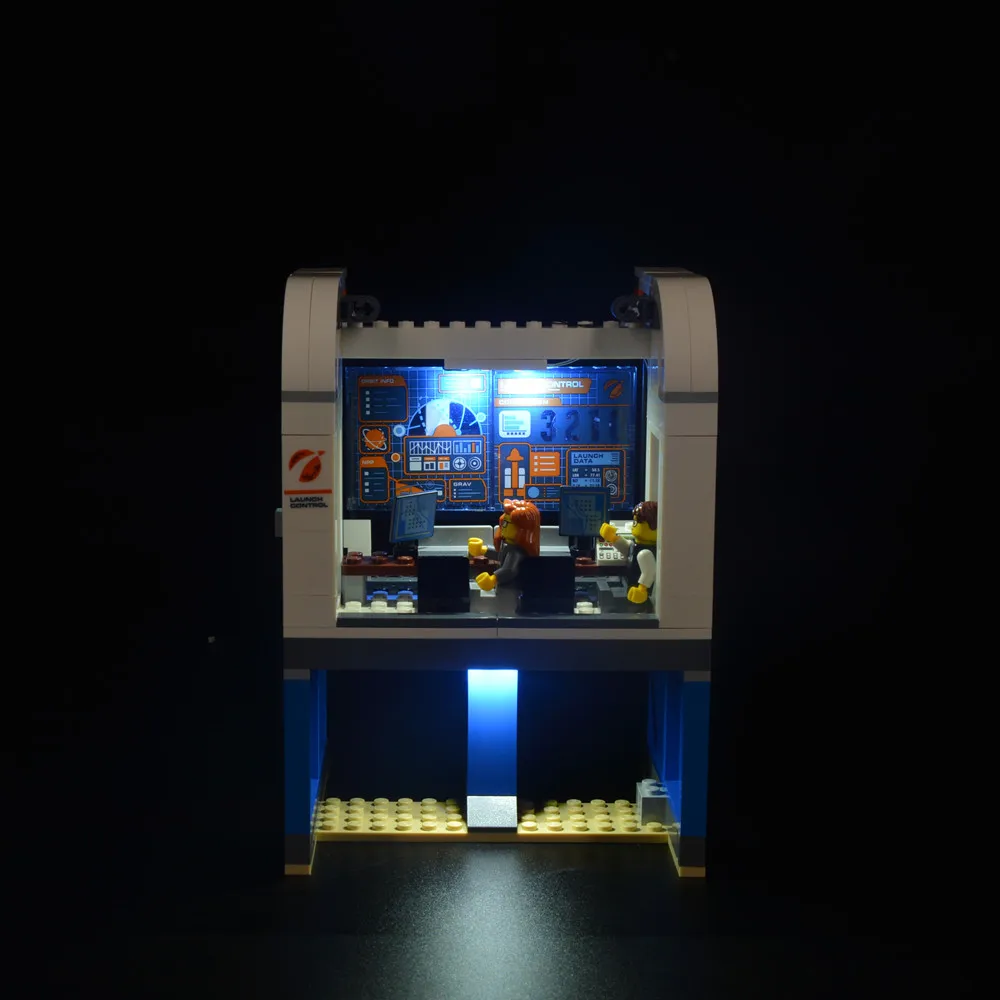 Набор светильник Рей для серии 60228 City Deep Space Rocket And Launch Control игрушки сделай сам