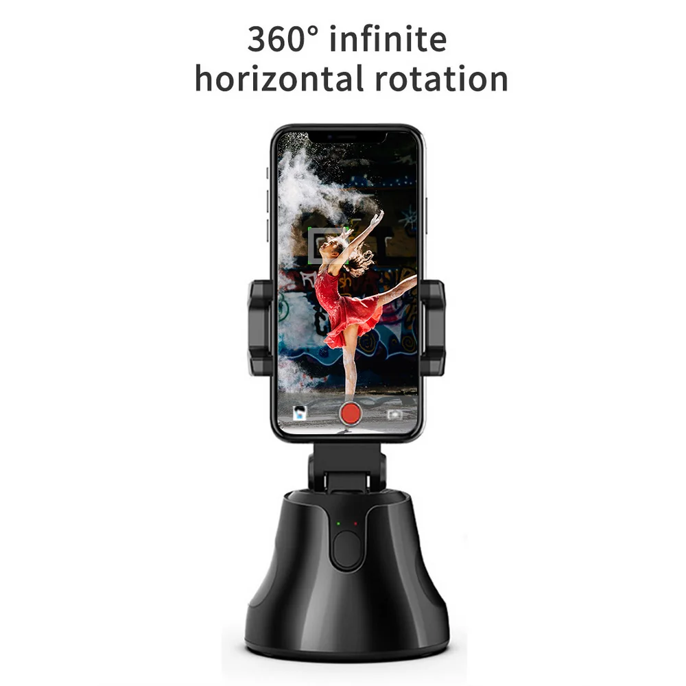 Мобильный телефон стенд 360 градусов вращения Авто функции распознавания лица и