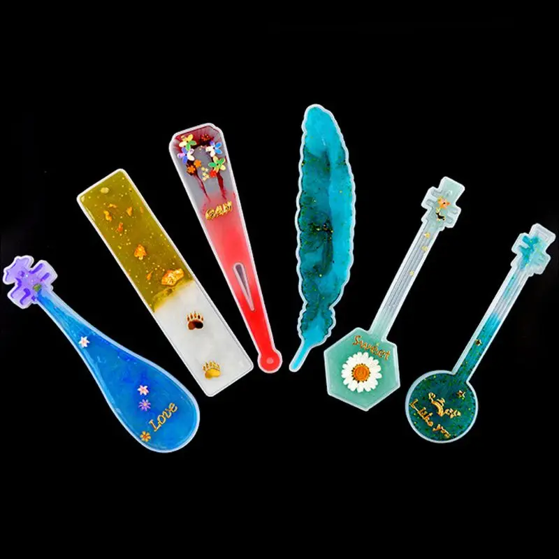 Форма для закладок ручной работы прямоугольная Закладка силиконовая форма формы