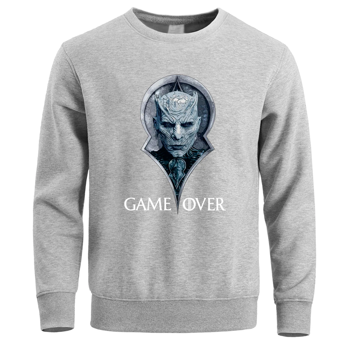 Игра трона ночной король Толстовка для мужчин Ayra Stark Not Today Crewneck толстовки с