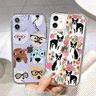 Чехол Poco X3 Pro, чехол Poco M3 F3 X3 NFC M2 X3 C3, прозрачные чехлы для телефонов Xiaomi Mi 11 Lite 10T Note10 Pro 11i A2 9T, чехол из ТПУ с милой собакой