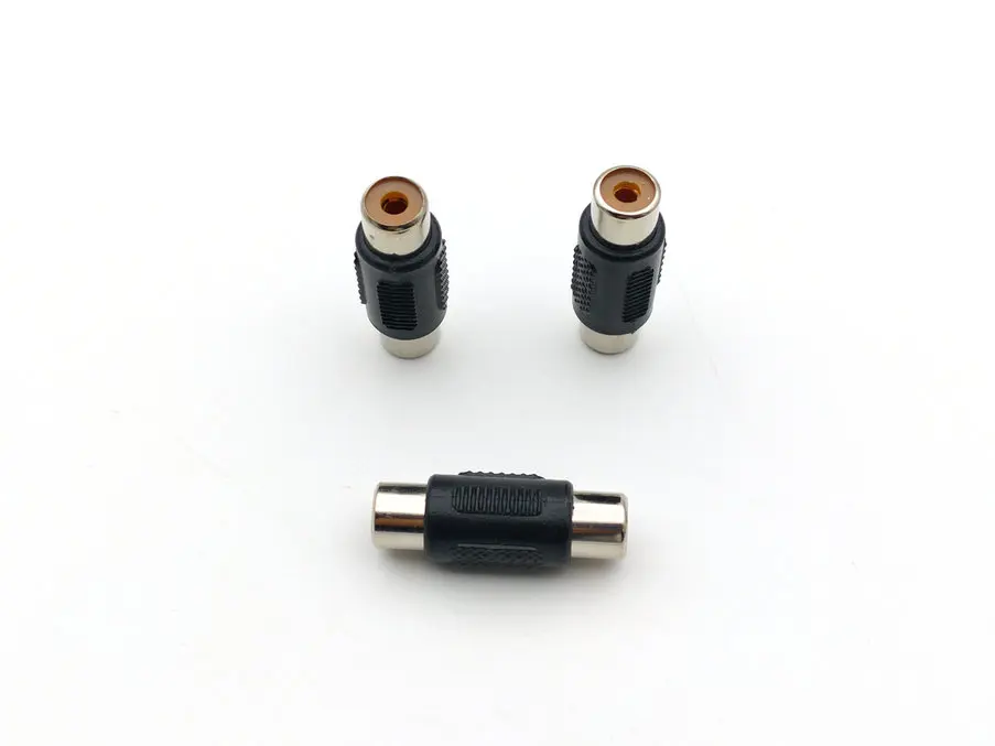 200 шт. разъёмы переходники RCA|video connector|couplercoupler adaptor |
