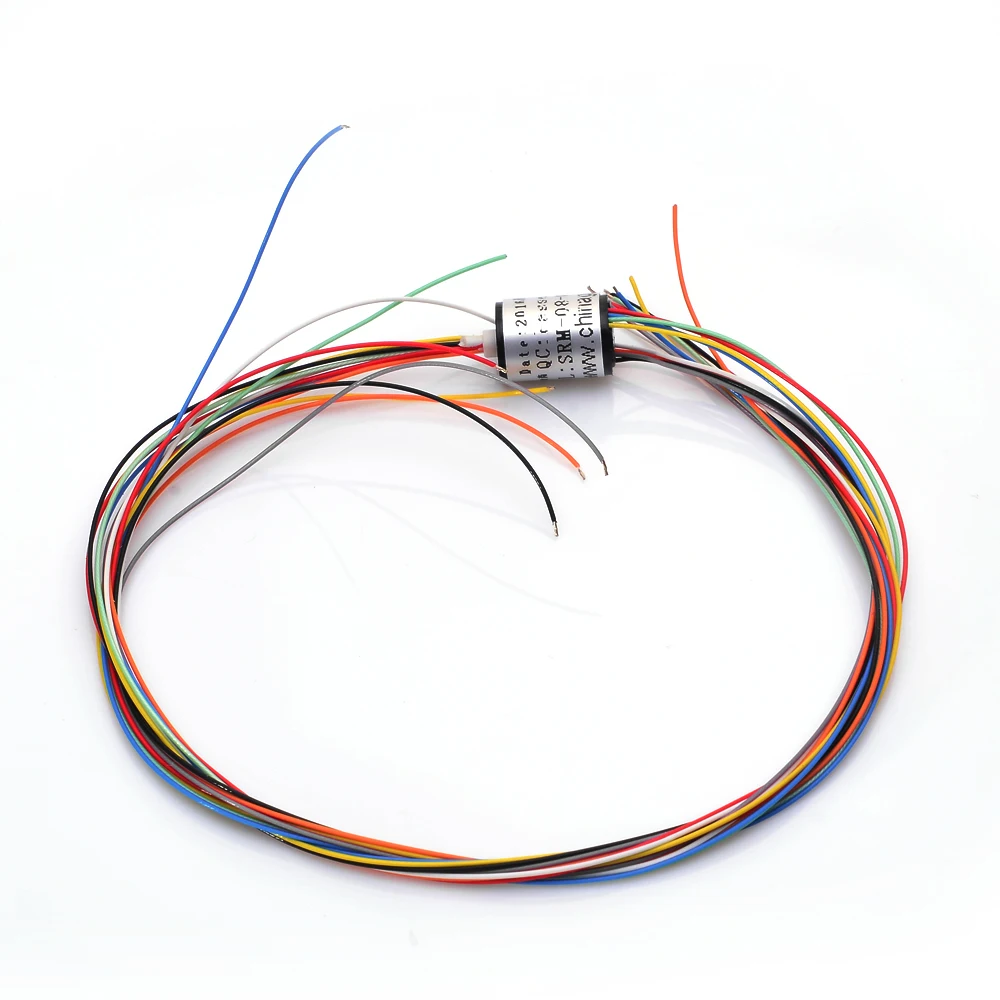 

Dia 8.5mm 4 6 8 12 Circuit 10A Slip Ring Carbon Brush