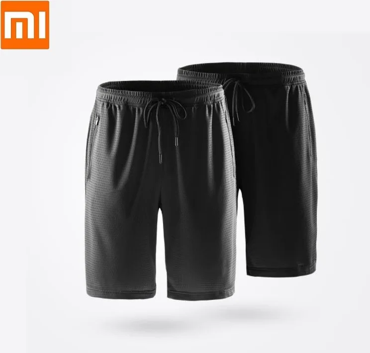 Xiaomi ULEEMARK мужские крутые спортивные шорты для кожи дышащие удобные шелковистые повседневные короткие штаны спортивные штаны для фитнеса и бега