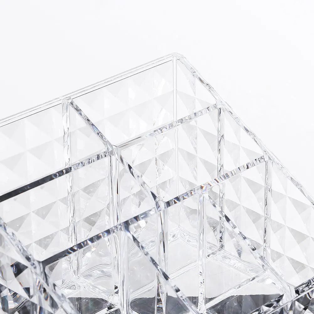 

Makeup Organizer Acrylic Transparent Cosmetic Box Make Up Storage Lipstick Cosmetic Brush Holder Home Office Desk Organiser