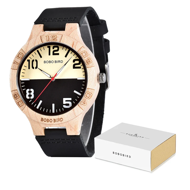 

BOBO BIRD Luxury Wooden Watch Personalized Quartz Wooden Watch for men and women