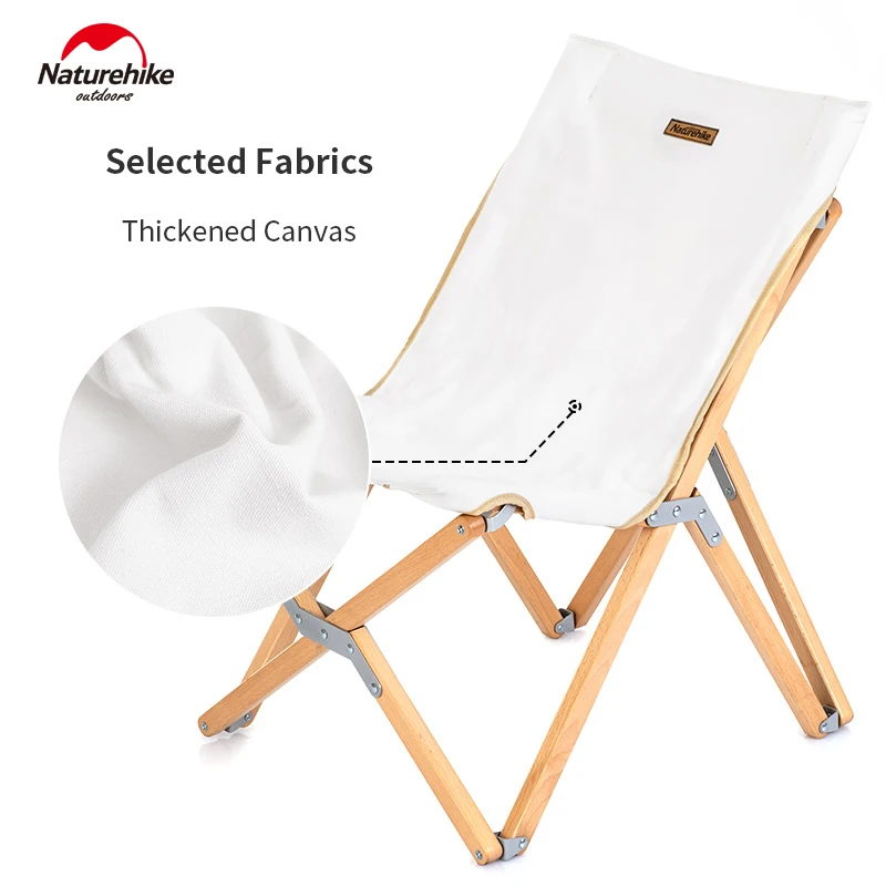 en Ucuz Naturehike Katlanır Kamp Sandalyesi Ahşap Ultra Hafif Taşınabilir Oxford Kumaş Için Açık Seyahat Balıkçılık Piknik Koltuk Sandalye