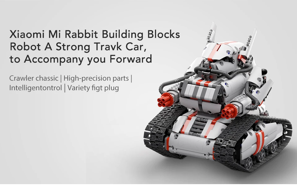 Xiaomi MITU робот строитель DIY строительные блоки РОБОТ Bluetooth 4,0 программируемый умный трек робот комплект