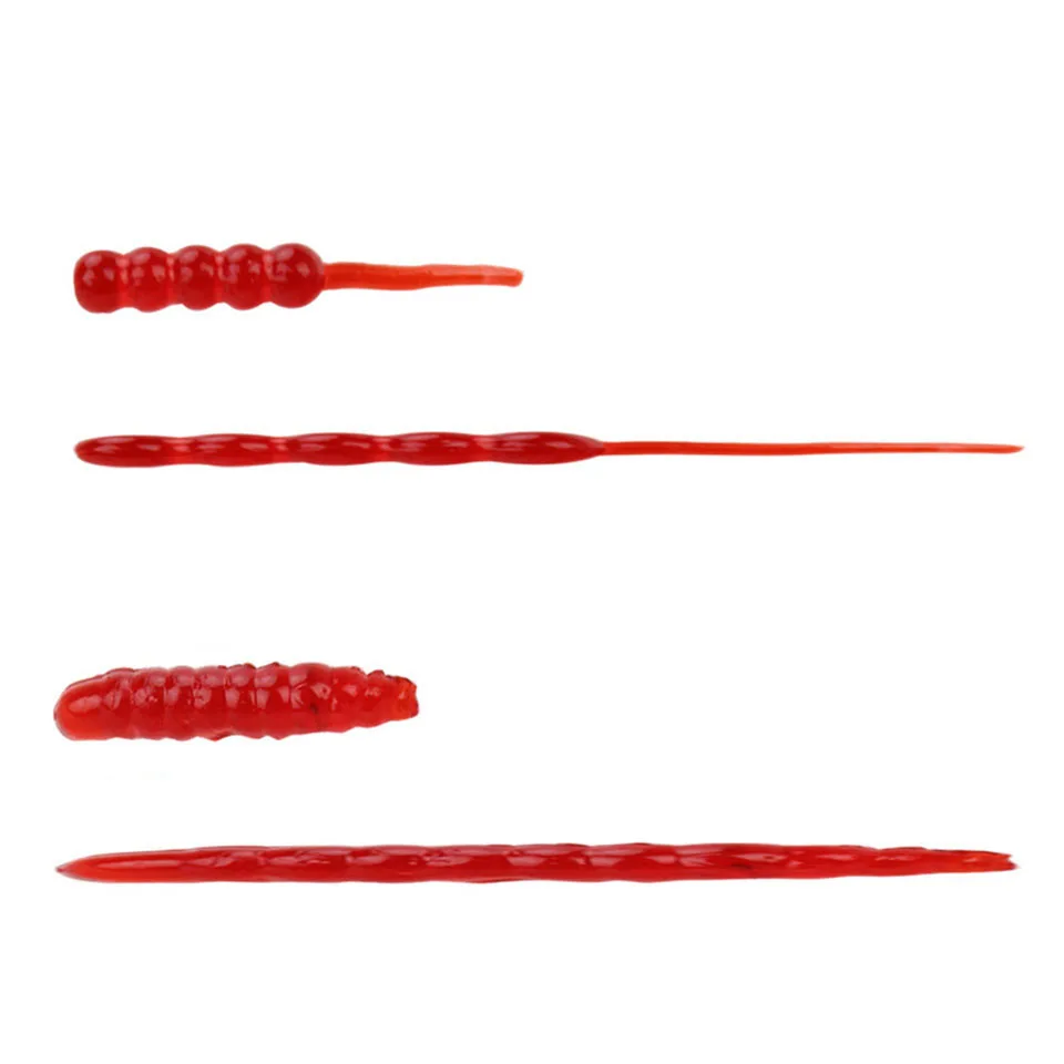 Моделирование Мягкая приманка в виде червей рыболовные личинки дождевого