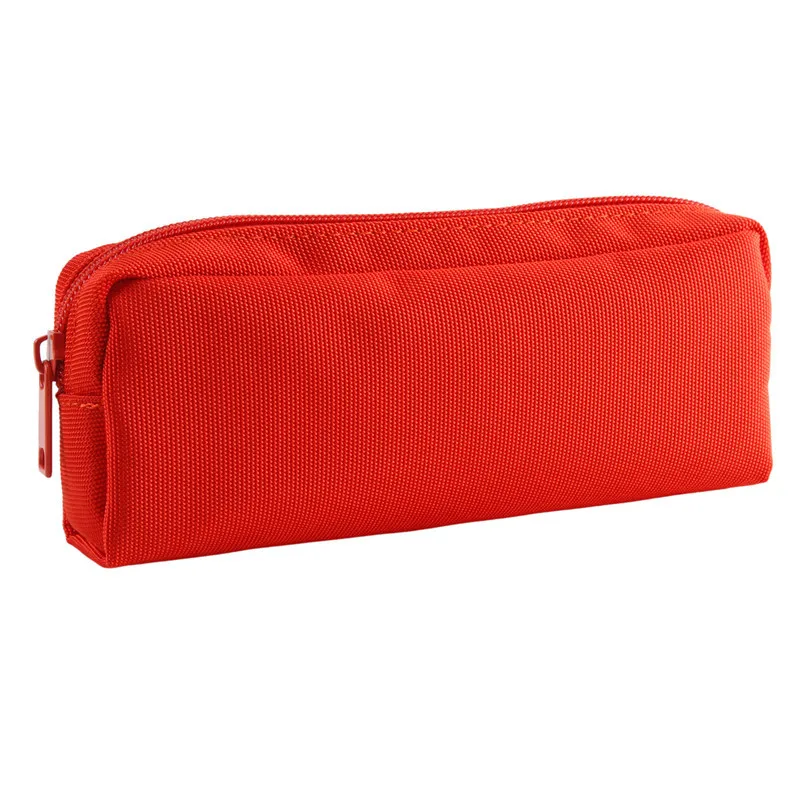 Orange Чехол для карандашей, розовый, trousse scolaire stylo, большой объем, szkolne, канцелярские принадлежности, papelaria, kawaii, estuche para lpices, kalem kutusu - Цвет: Orange