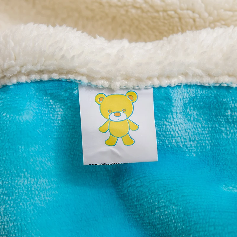 

Cartoon Cute Unicorn Flannel All Seasons Warm Children Blanket Kids Children Throw Sofa Mat Sheets Gift Plush Throw Blanket
