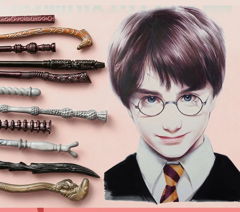 11 шт./компл. Harir Potter набор кистей для макияжа для теней для век Цветущая портативная щетка с сумкой для сбора