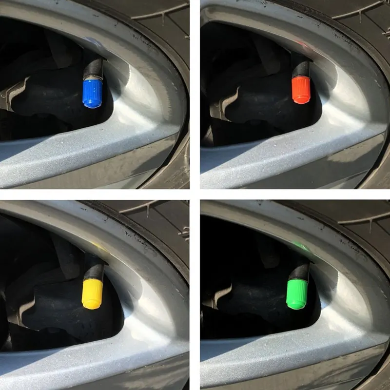 24 шт./компл. Пластик для автомобиля грузовика мотоцикла шина колеса клапана