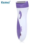 Kemei перезаряжаемый женский эпилятор для кожи, женские Электробритвы для удаления волос, женский эпилятор для бритья, скребковый эпилятор, EU plug 43D