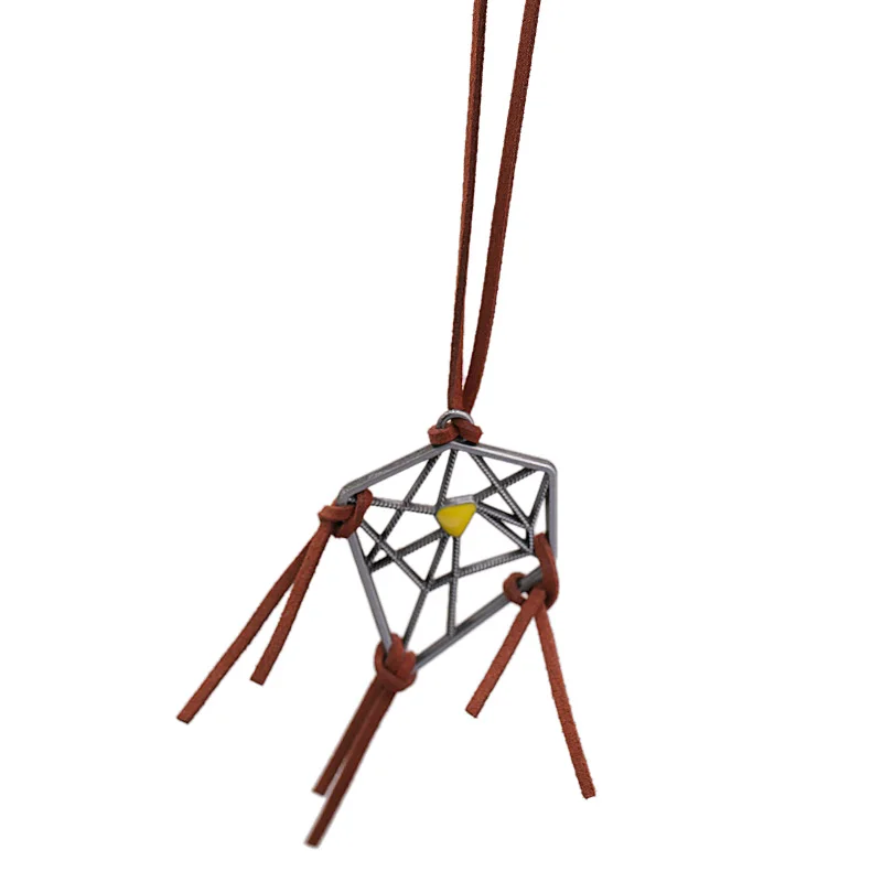 Амулет Death Stranding ожерелье Ловец снов Сэм металлическая подвеска женский кожаный