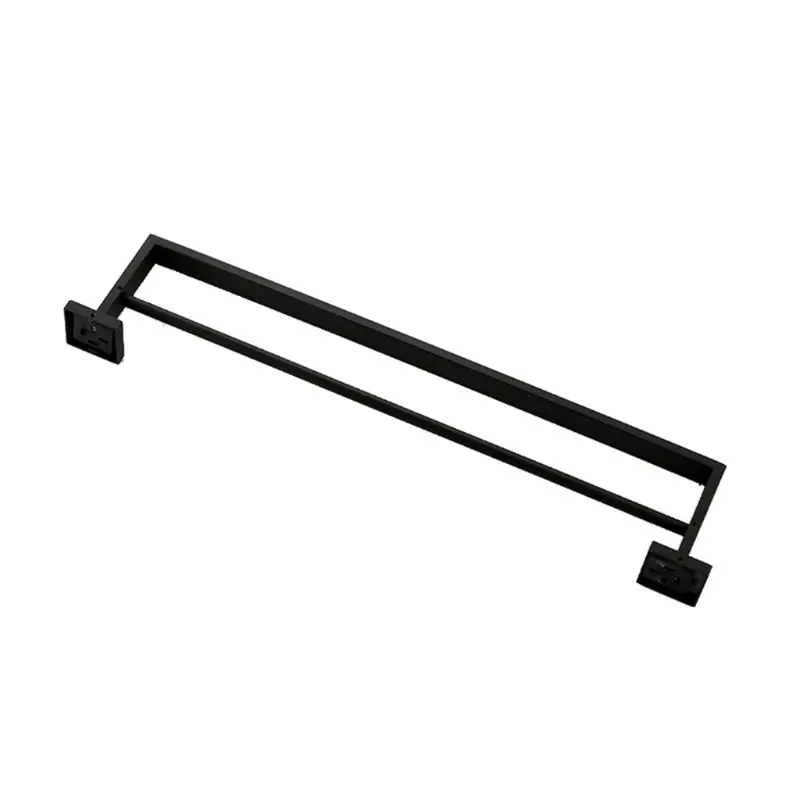 

Bathroom Double Towel Bar Wall Mount,SUS 304 Stainless Steel Matte Black