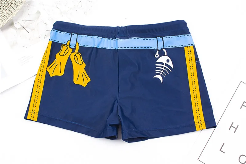 Детские плавки с принтом рыбы 2020 детский купальник пляжная одежда короткие для