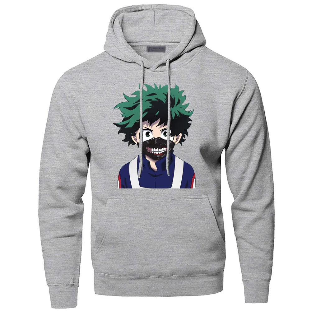 Deku мой герой Академии Boku толстовки с капюшоном Мужские все возможно разбить на