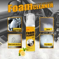 multi purpose foam cleaner spray car interior cleaner anti aging protection car interior home cleaning foam spray lemon scented