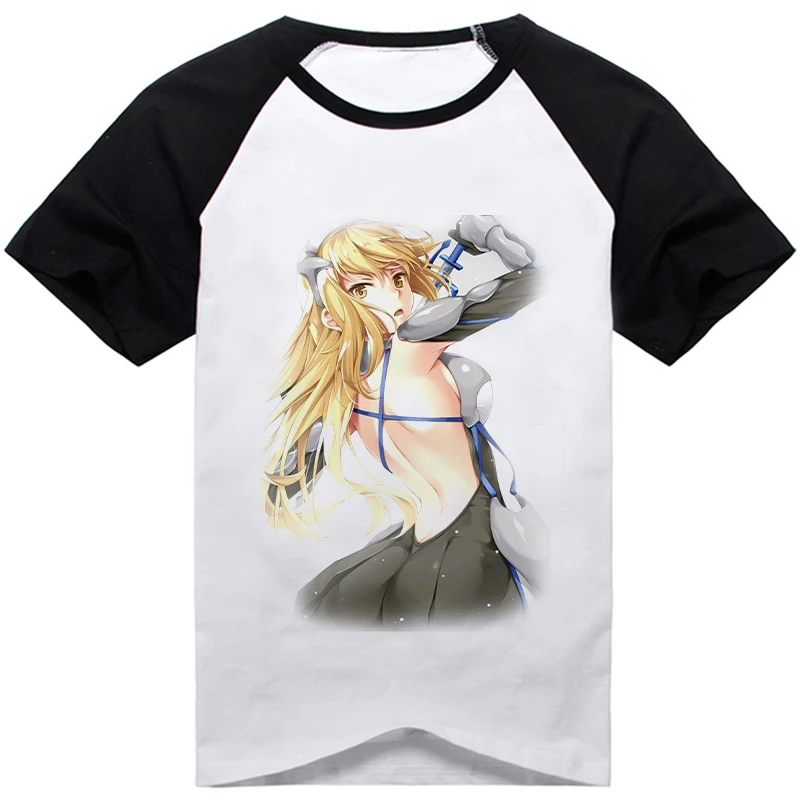 Аниме неправильно собирать девочек в подземелье? Летняя футболка Hestia Freyja для