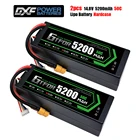 GTFDR Lipo 4S аккумулятор 14,8 в 5200 мАч 50C T Deans XT60 EC5 XT90 XT90-S Жесткий Чехол для 110 18 багги АВТОМОБИЛЯ самолета лодки RC части