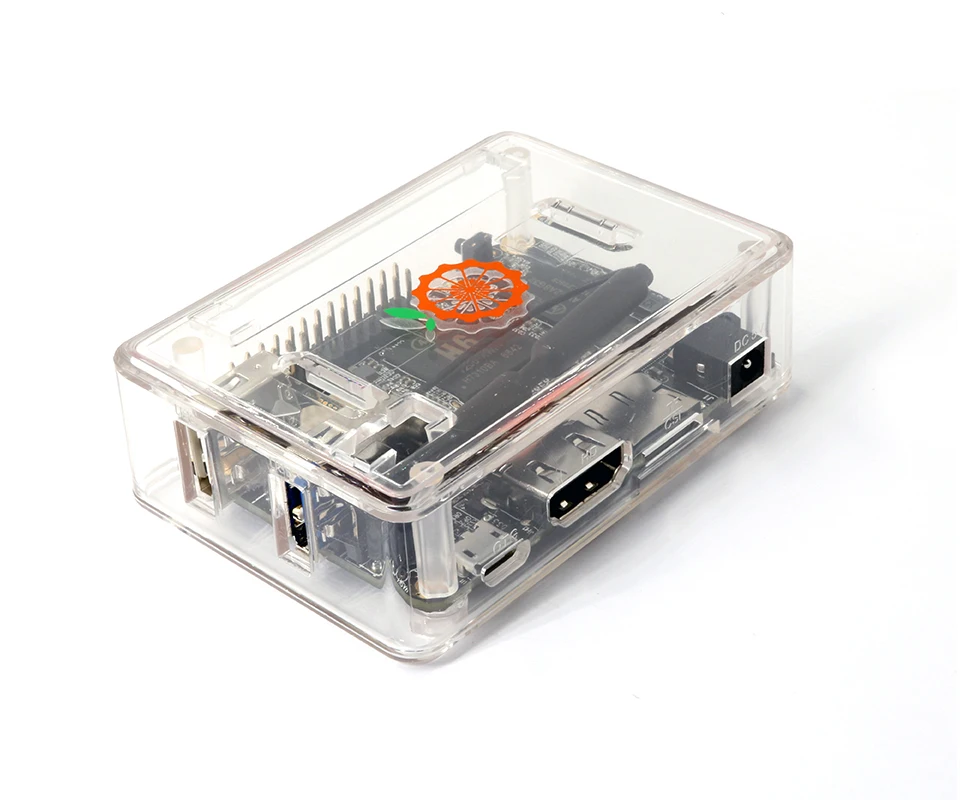 

Orange Pi Lite2+ABS Transparent Case+Power Supply. Run Android 7.0 Image 1GB memory wifi+Bluetooth