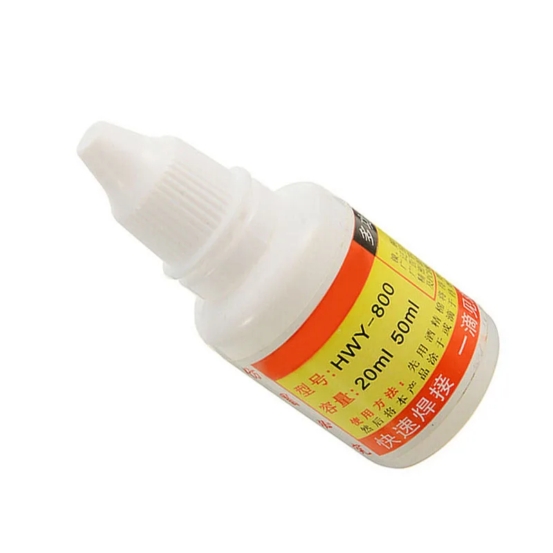 

2pcs Welding materials Stainless Steel Liquid Solder HWY-800 Non-toxic