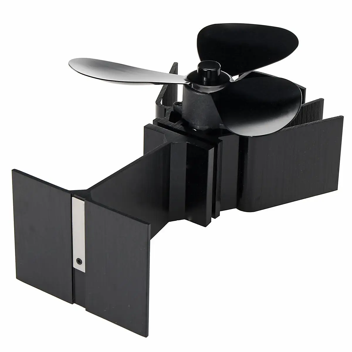 

3 Blade Slient Heat Powered Wood Stove Fan for Wood Log Burner Save Energy Home Efficient Heat Distribution Quiet Fireplace Fan