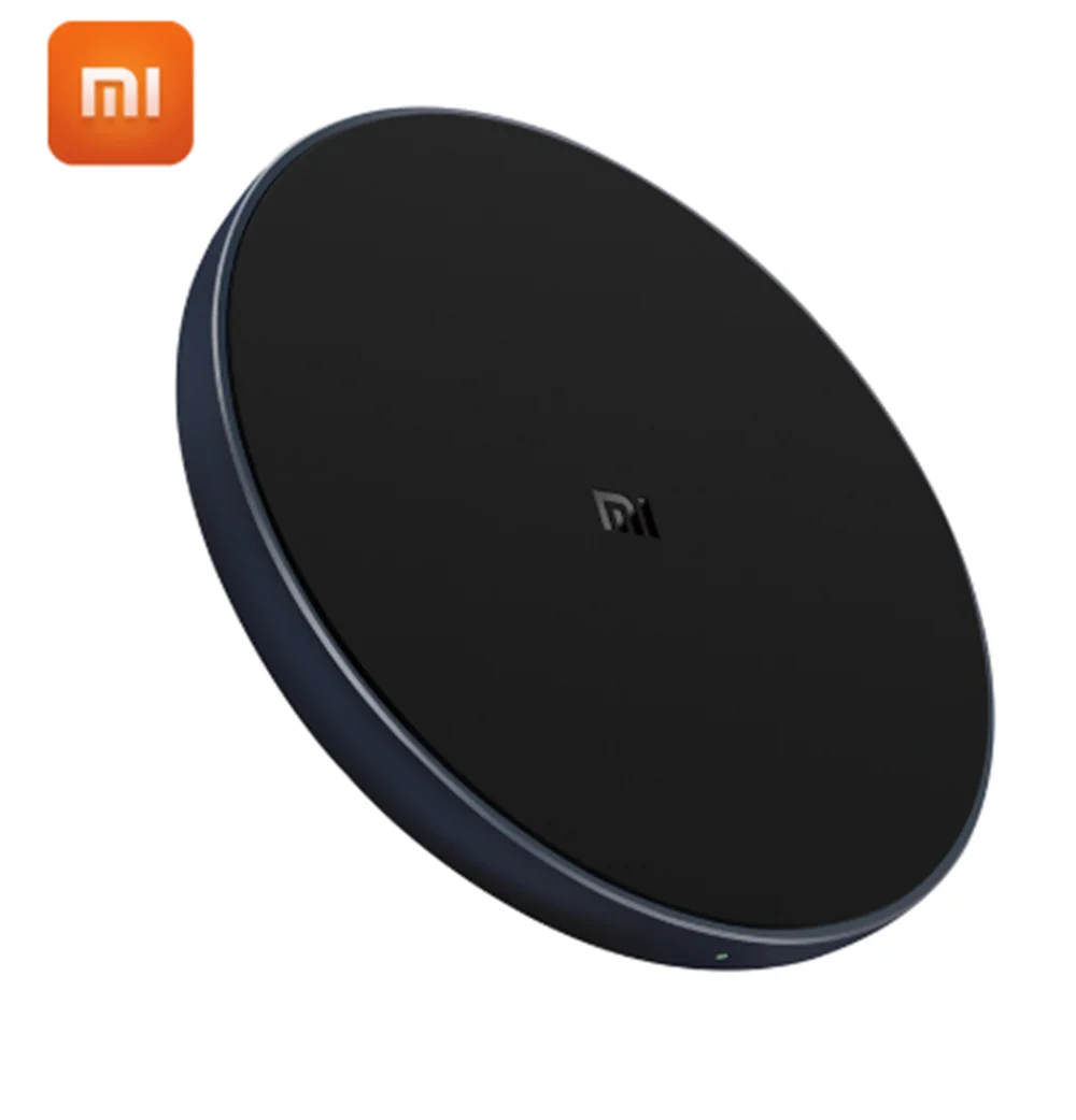 Оригинальное Беспроводное зарядное устройство Xiaomi универсальное быстрое Qi для Mi