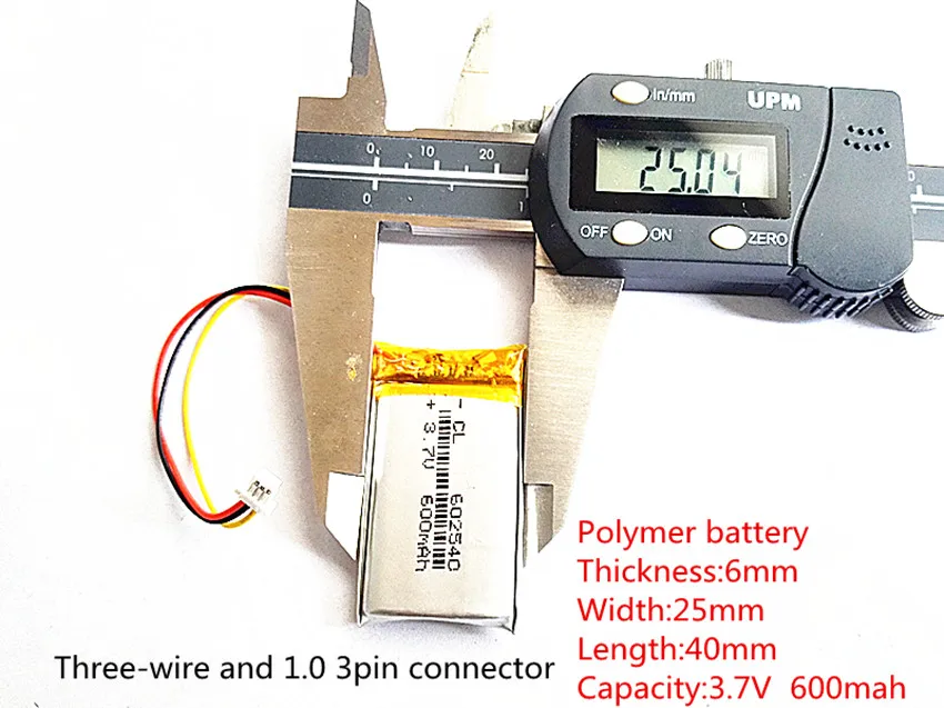 Бесплатная доставка перезаряжаемый литий-полимерный литий-ионный аккумулятор