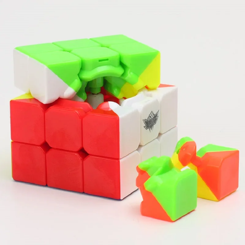 Циклонный волшебный куб для мальчиков 3x3x3 головоломка соревнований скоростная